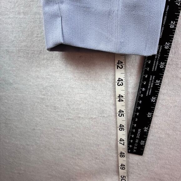 Vintage Larry Levine Suit Pants Women’s 10 Powder Blue Old Money Classy Career - Picture 9 of 13